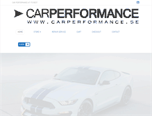 Tablet Screenshot of carperformance.se